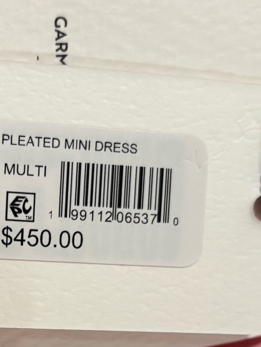 Milly Liv Pleated Floral Mini Dress NWT Red Pink Tie Waist Size 12 $450 Pleated - Picture 12 of 13
